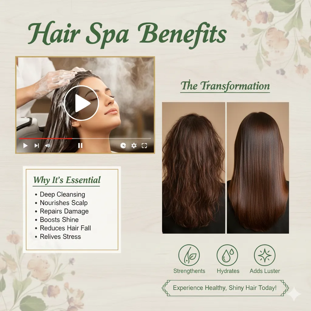 Hair Spa Benefits