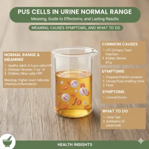Pus Cells in Urine Normal Range