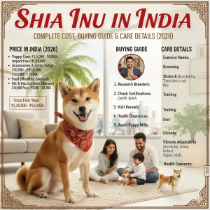 Shiba Dog Price in India