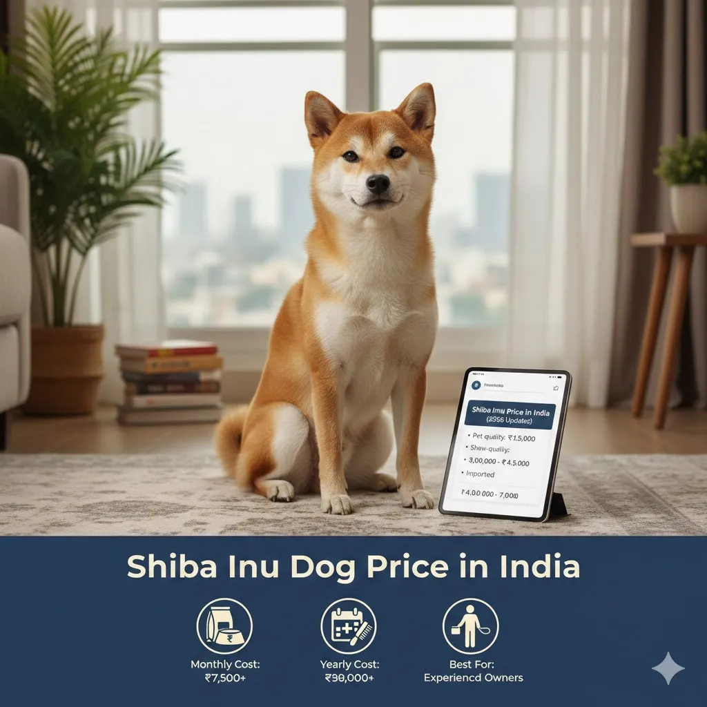 Shiba Inu Dog Price in India
