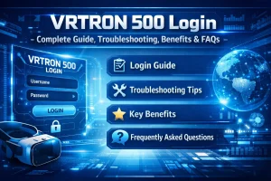 VRTRON 500 Login