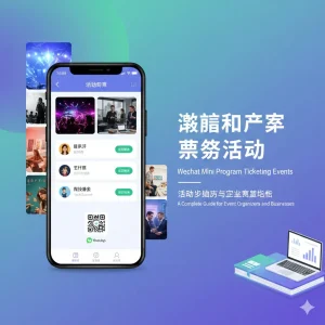 wechat mini program ticketing events