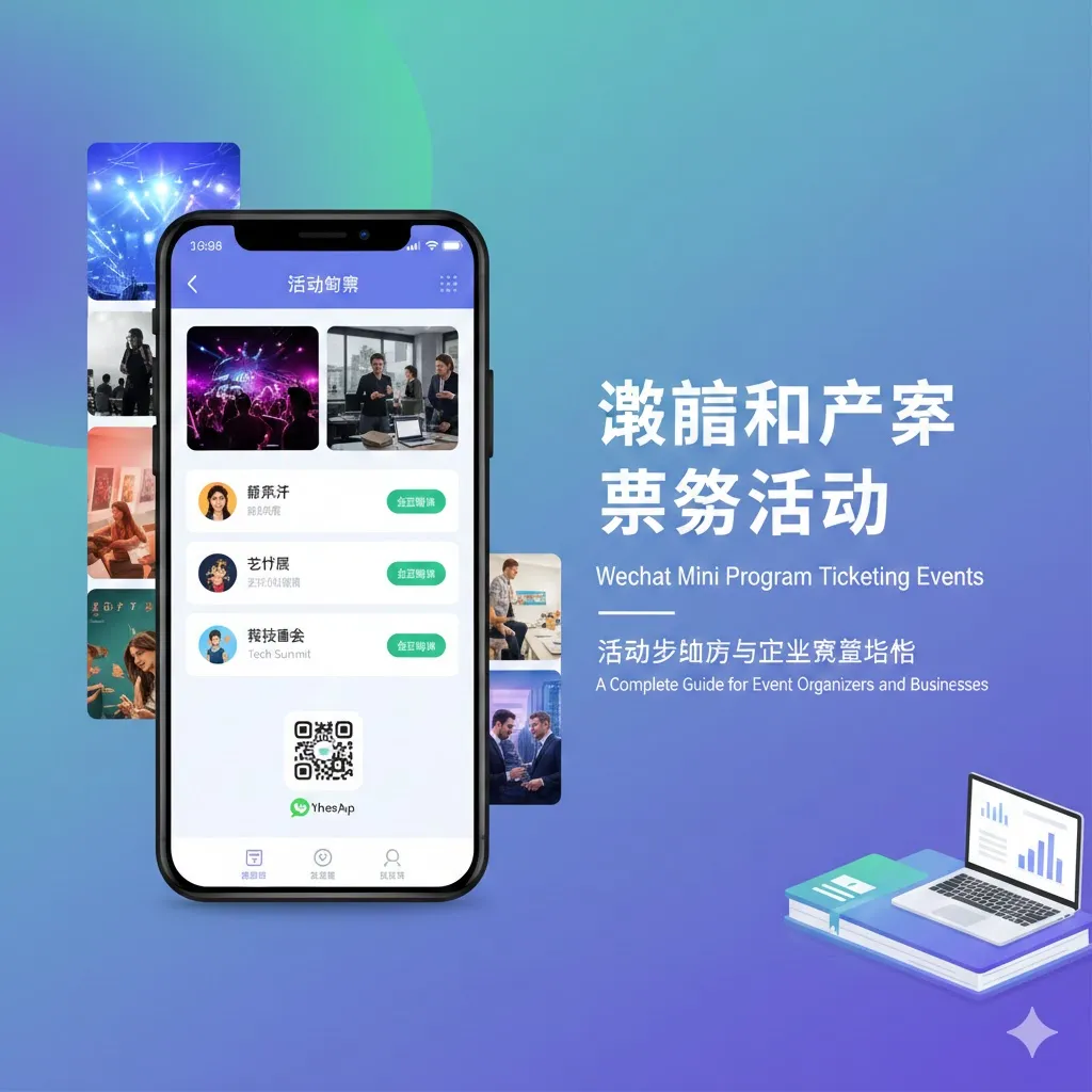 wechat mini program ticketing events